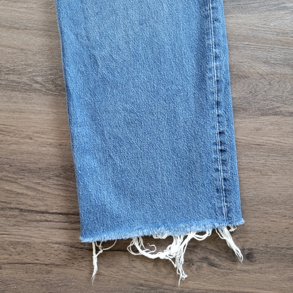 Boyish Charley Wide Leg Cropped Jeans in Greed Wash Size 25 - Picture 3 of 16